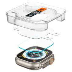 Spigen Ochranné Tvrzené Sklo Glas.Tr ”Ez Fit” 2-Pack Apple Watch Ultra 1 / 2 (49 Mm) Clear