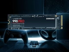 Samsung 990 PRO SSD disk, M.2 PCI-e 4.0 x4 NVMe, V-NAND, 2 TB (MZ-V9P2T0BW)