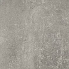Greatstore Botníková lavice betonově šedá 80 x 24 x 45 cm kompozitní dřevo