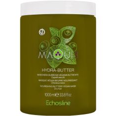 Echosline Maqui 3 Hydra-Butter - veganská maska pro poškozené a suché vlasy 1000ml