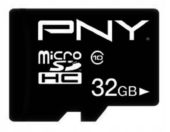 PNY Paměťová karta microSDHC 32 GB