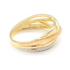 Pattic Zlatý prsten AU 585/1000 2,85 g GU241101-57