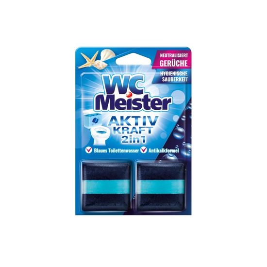 Clovin Germany GmbH WC Meister kostka do splachovače 2 x 50 g - vůně moře