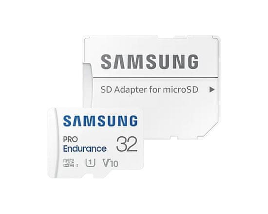Samsung Paměťová karta microSDHC Pro Endurance 32GB + adaptér
