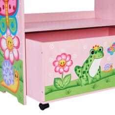 Teamson Organizér Na Hračky Fantasy Fields Magic Garden S Pojízdným Úložným Boxem Td-13209A