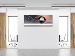 Glasdekor Obraz skleněný země koule - Rozměry-obdélník: 55 x 90 cm