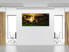 Glasdekor Obraz skleněný ruiny kamenů - Rozměry-obdélník: 30 x 60 cm