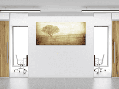 Glasdekor Obraz skleněný strom na plátně - Rozměry-obdélník: 52 x 60 cm