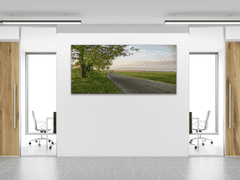 Glasdekor Obraz skleněný silnice v krajině - Rozměry-obdélník: 60 x 80 cm