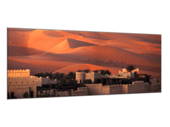 Glasdekor Obraz skleněný poušť Abu Dhabi - Rozměry-obdélník: 60 x 70 cm