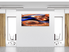 Glasdekor Obraz skleněný vesmírná krajina - Rozměry-obdélník: 40 x 60 cm