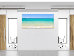 Glasdekor Obraz skleněný tropické moře - Rozměry-obdélník: 30 x 60 cm