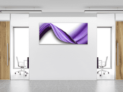 Glasdekor Obraz skleněný tmavě fialova vlna - Rozměry-obdélník: 50 x 70 cm