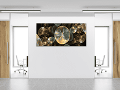 Glasdekor Obraz skleněný abstrakt perleťové bubliny - Rozměry-obdélník: 80 x 100 cm