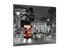 Glasdekor Skleněný obraz Royal Exchange Londýn - Rozměry-čtverec: 70 x 70 cm