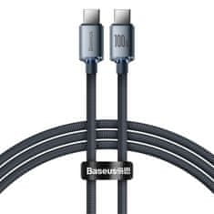 shumee Kabel pro rychlé nabíjení a přenos dat USB-C USB-C 100W 1,2m černý