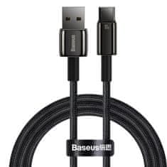 shumee Tungsten Gold kabel USB-USB-C 480Mb-s 100W 1m černý