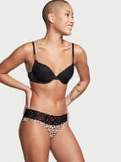 Victoria Secret Dámské kalhotky Lace Waist leopardí S