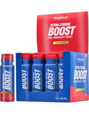 BodyWorld Boost Shot 12 x 80 ml, citron-grep