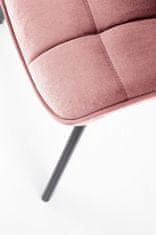 Halmar Designová židle Mirah růžová