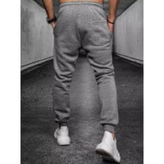 Dstreet Pánské kalhoty KEVIN světle šedé ux3890 XXL