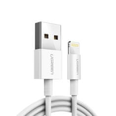 shumee iPhone USB - Lightning MFI kabel 2m 2,4A bílý