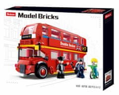 Sluban Modely m38-b0708 double decker autobus