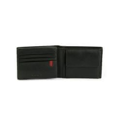 Peněženka horizontální, postranní průhledná kapsa PASCAL černá