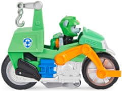 Spin Master Spin Master Paw Patrol Tlapková Patrola Moto Pups - motorka s figurkou - Rocky.