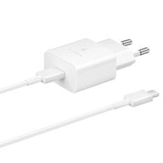 shumee USB-C 15W PD AFC nástěnná nabíječka + bílý USB-C kabel