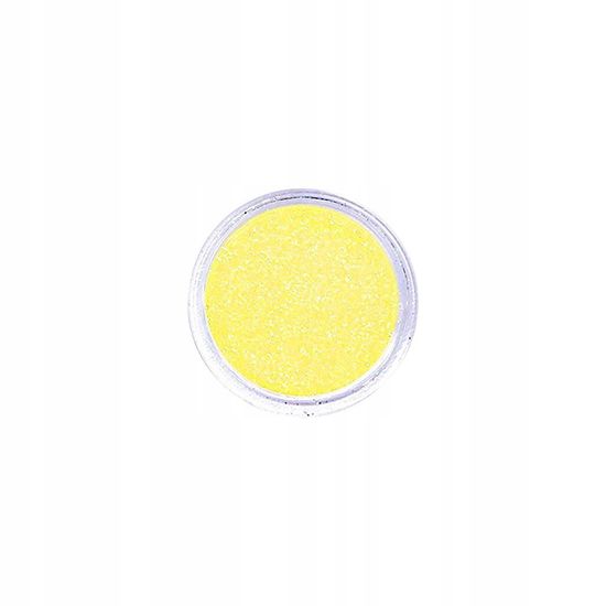 Bass Cosmetics HQ Glitter 7 ml - neonově žlutá / Bass Cosmetics