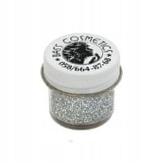 Bass Cosmetics HQ Glitter 7 ml - Stříbrná / Bass Cosmetics