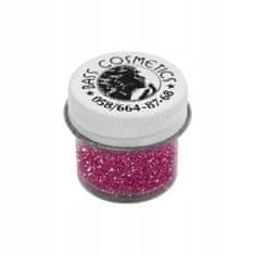 Bass Cosmetics HQ Glitter 7 ml - tmavě růžová / Bass Cosmetics