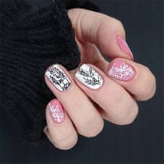 TOJATO Razítkovací deska, vzory na nehty, nail art, Lovec Snů, Born Pretty - L100