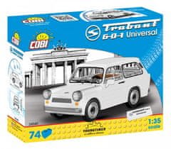 Stavebnice COBI - TRABANT 601 Kombi, 74 k