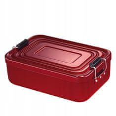INNA Obědový box Kuchenprofi, 23 x 15 x 7 cm, červený