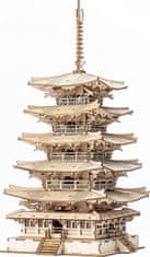 Robotime Rolife 3D dřevěné puzzle Pětipatrová pagoda 275 dílků