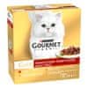 Gourmet GOLD multipack rybí a masový výběr ve šťávě 96x85 g