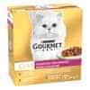 Gourmet GOLD multipack rybí a masový výběr ve šťávě 96x85 g