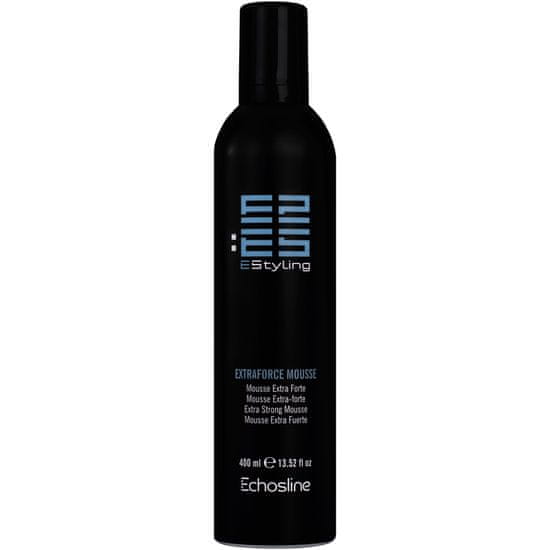 Echosline EStyling Extraforce Mousse - velmi silná pěna na vlasy 400ml