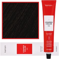 Kemon Cramer Color 100ml, krémová barva na vlasy s kokosovým olejem 4