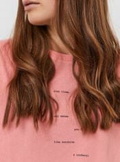 Vero Moda Růžové tričko s nápisem VERO MODA Hollie S