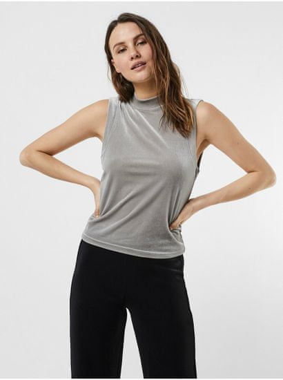 Vero Moda Světle šedý top VERO MODA Dana