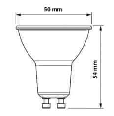 Philips Stmívatelná LED žárovka GU10 4W = 50W 350lm 3000K Teplá bílá 36°