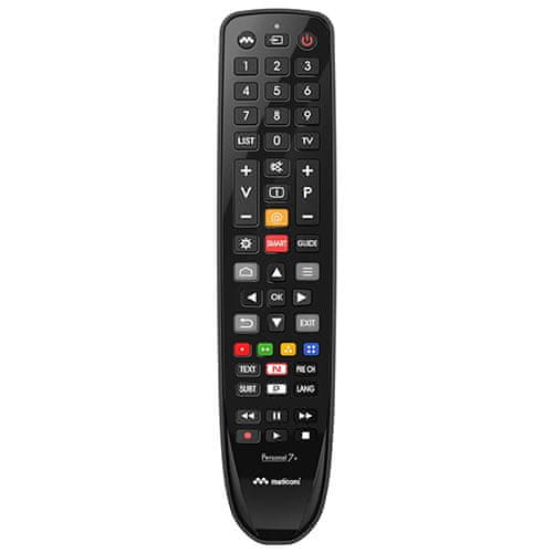 Meliconi Dálkový ovladač , 806078 Gumbody Personal 7+, univerzální, pro TV TCL a Thomson