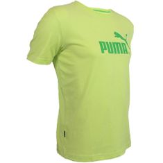Puma Tričko zelené S Large NO1 Logo Tee