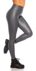 Amiatex Dámské legíny 89706, šedá, M/L