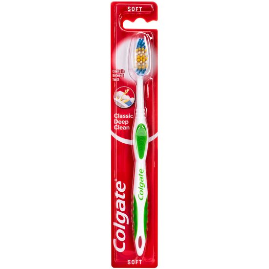 Colgate Classic Deep Clean Soft - měkký zubní kartáček