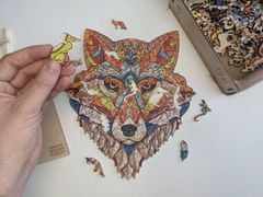 Woodly Dřevěné puzzle – Sly Fox - liška , M