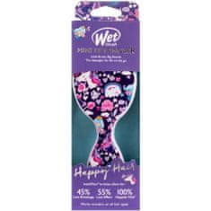 Wet Brush Mini Detangler Happy Hair - malý kartáč pro děti, rozčesává vlásky bez tahání nebo tahání